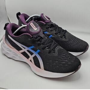 Asics Novablast 2 Black Lake Drive Womens 11.5 UK 9.5 Running Shoes Sneakers